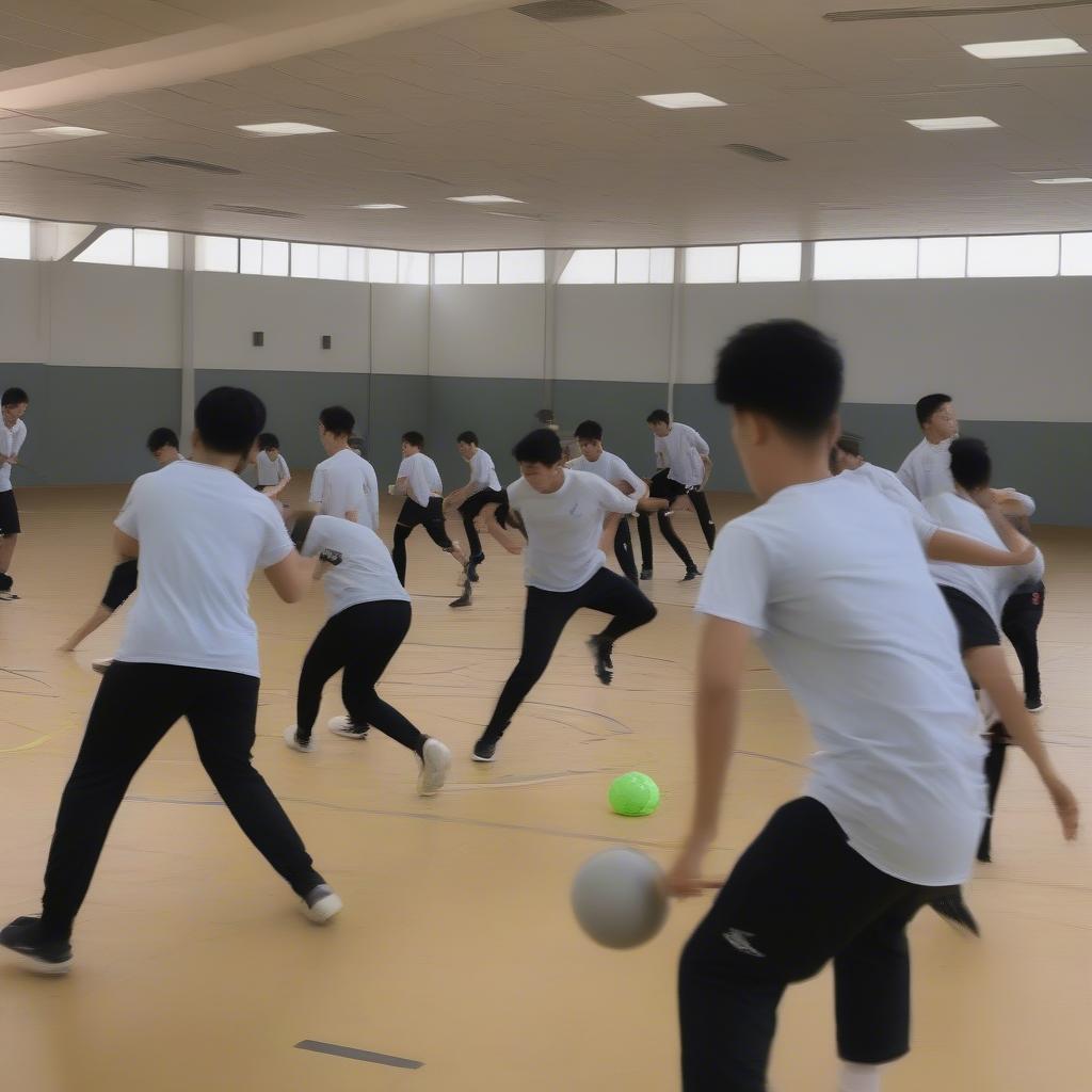 Bài tập tại HAGL JMG