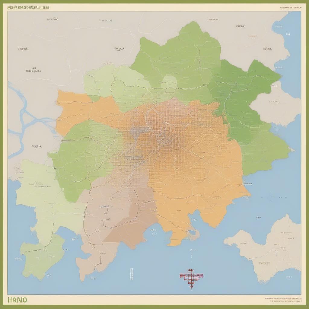 Bản đồ hành chính Hà Nội