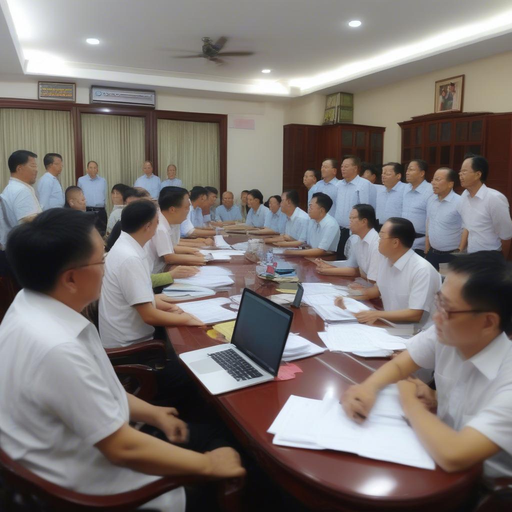 Ban Thường vụ Tỉnh ủy Hậu Giang họp chính thức