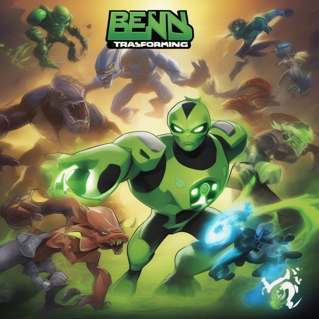 Ben 10 game mobile chiến đấu với quái vật ngoài hành tinh