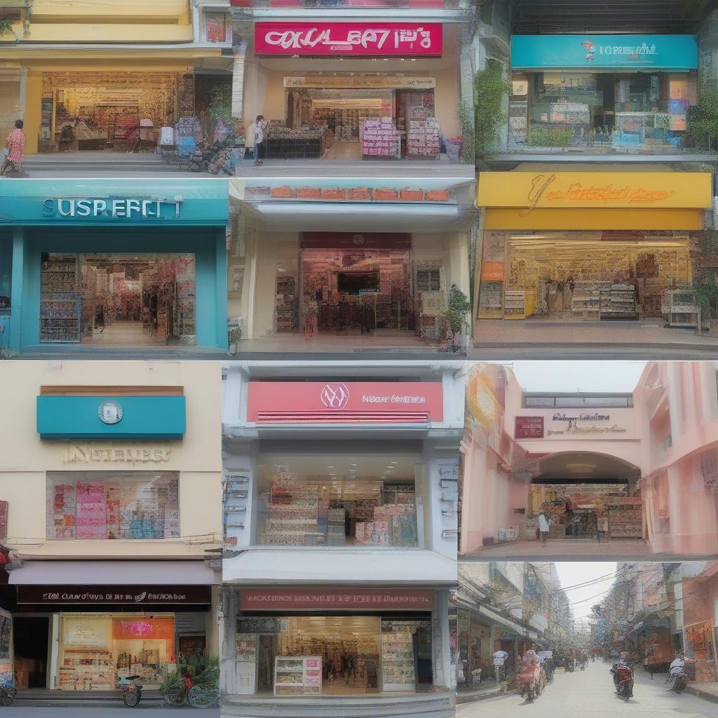 Các cửa hàng mỹ phẩm tại Quận 1 TPHCM