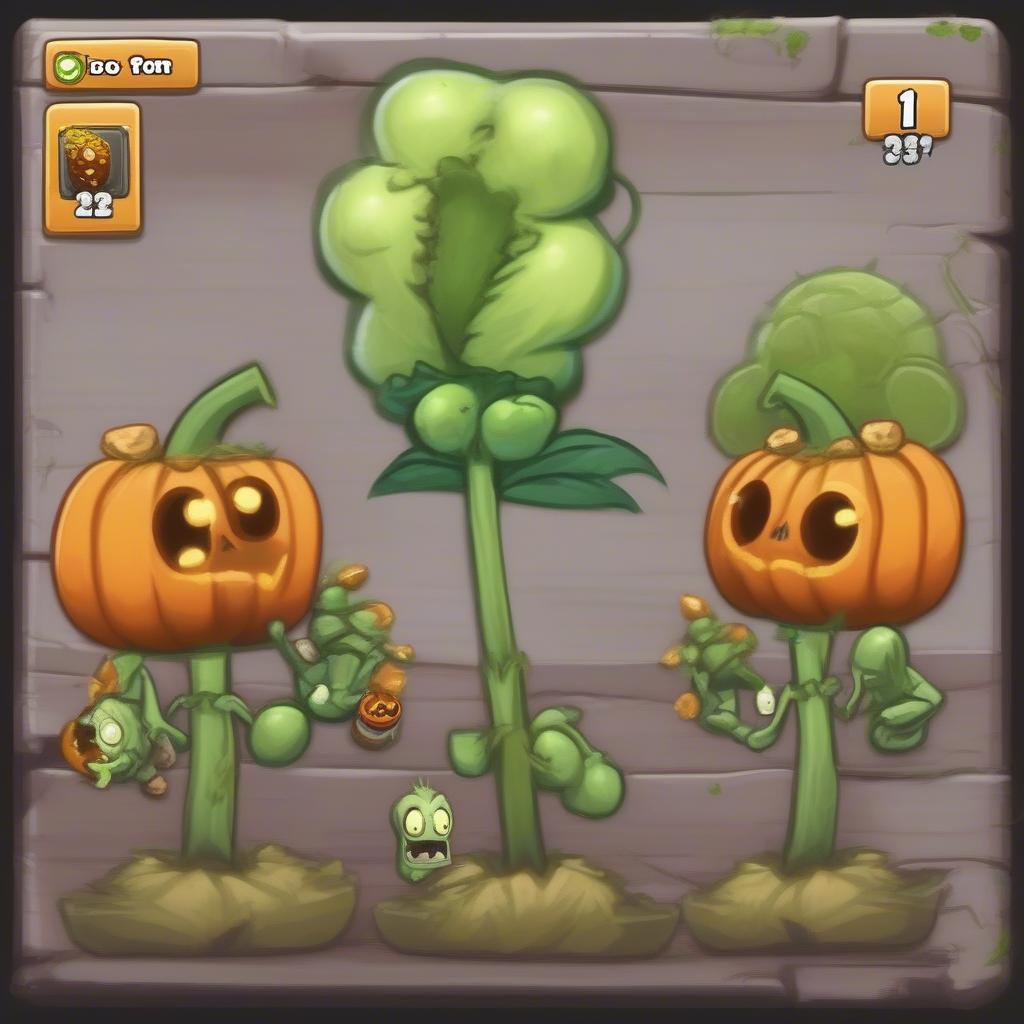 Cây phòng thủ vững chắc trong Plants vs Zombies 2 1.3