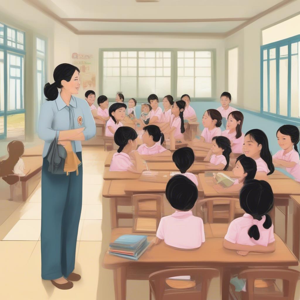 Chọn trường mầm non Bình Đại