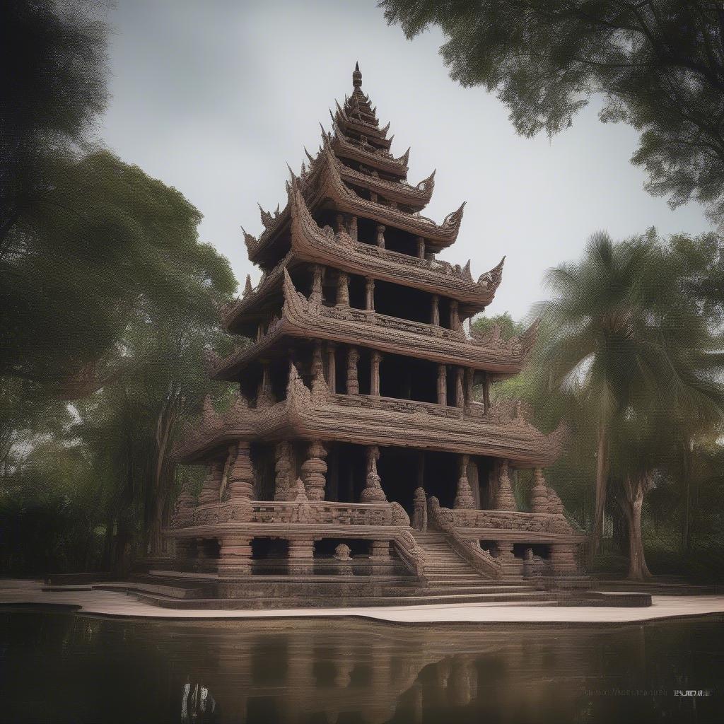 Chùa Keo Thái Bình - Kiến trúc độc đáo