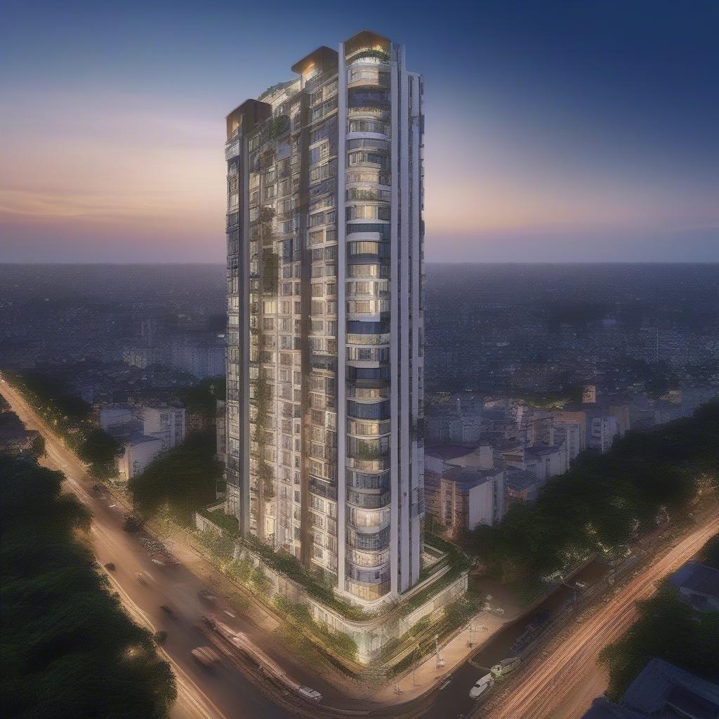 Hình ảnh các tòa chung cư nổi bật tại Bắc Từ Liêm
