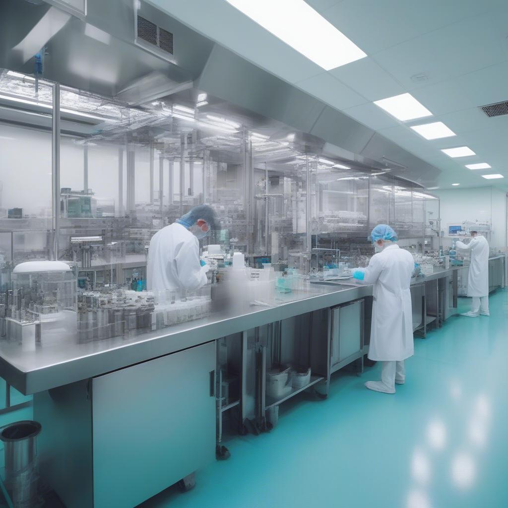 Công ty sản xuất dược phẩm Hà Nội