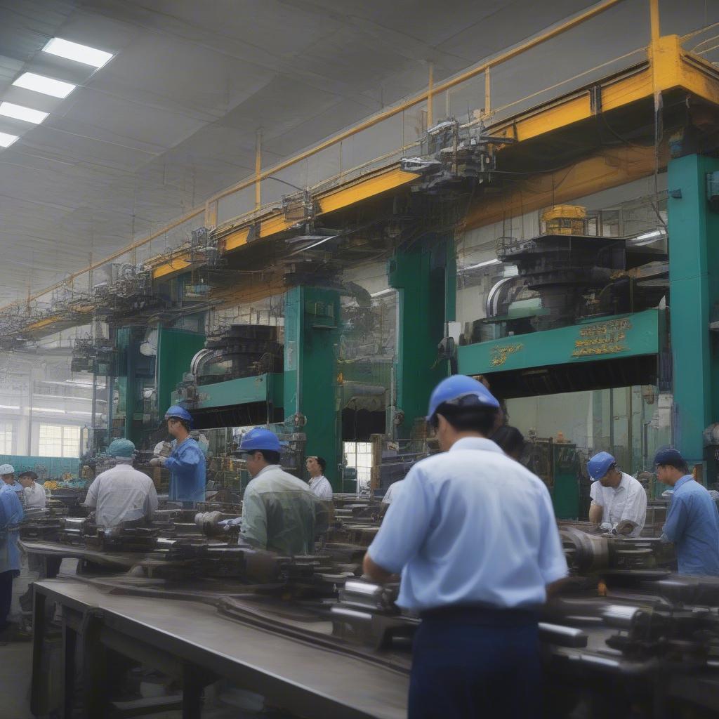 Công ty sản xuất cơ khí tại TPHCM