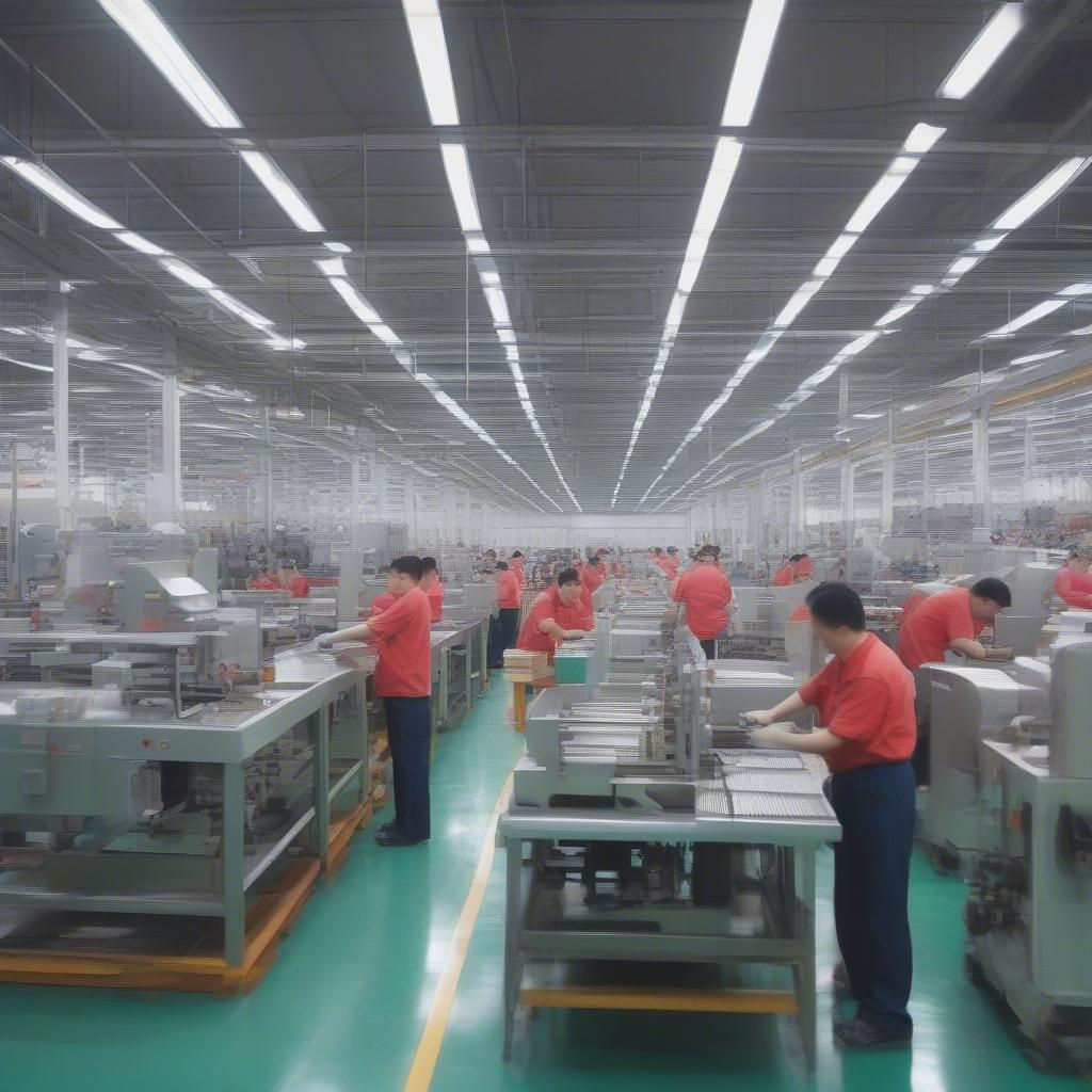 Công ty Trung Quốc sản xuất tại Việt Nam