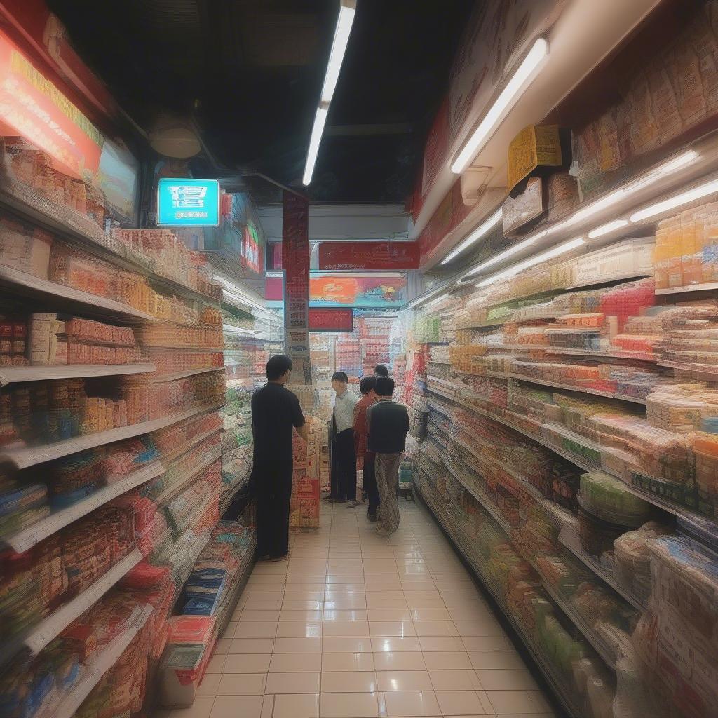 Cửa hàng tiện lợi tại Hà Nội