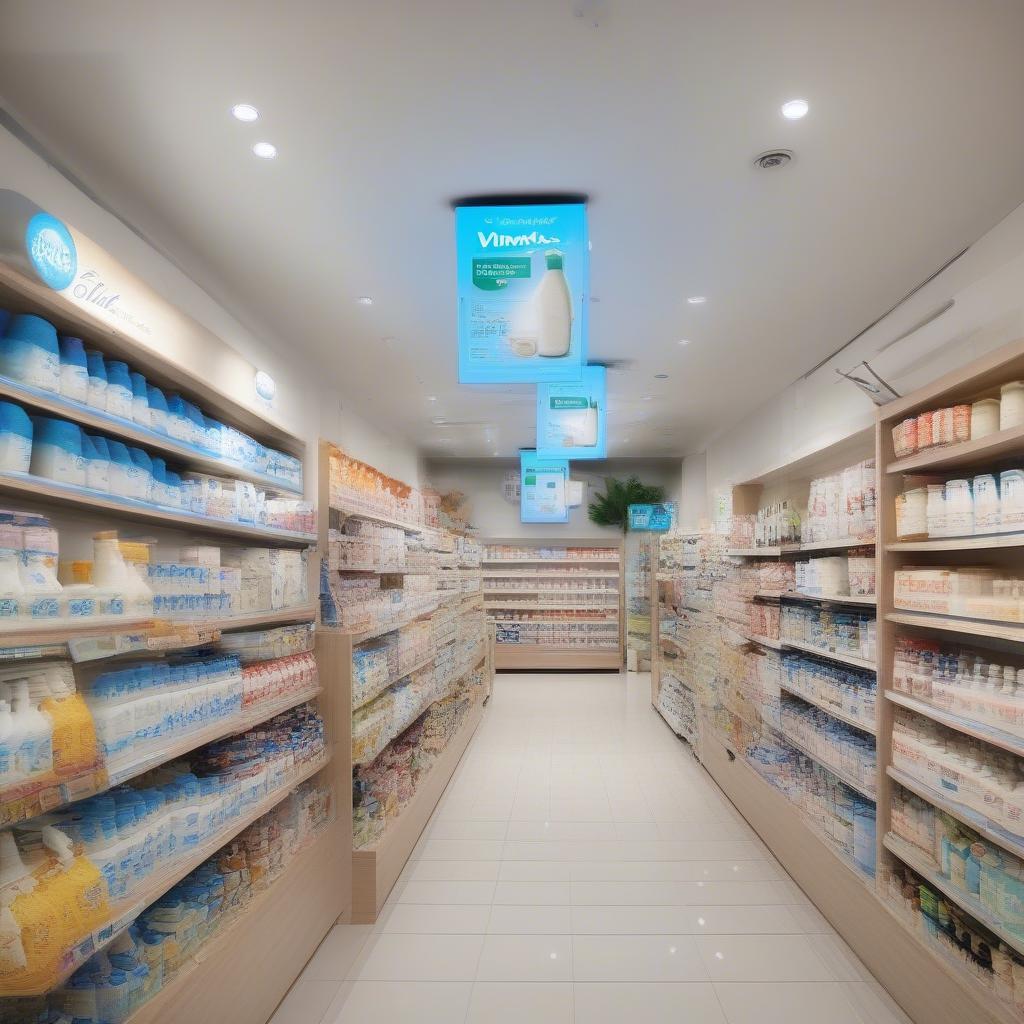 Đại lý bán lẻ Vinamilk