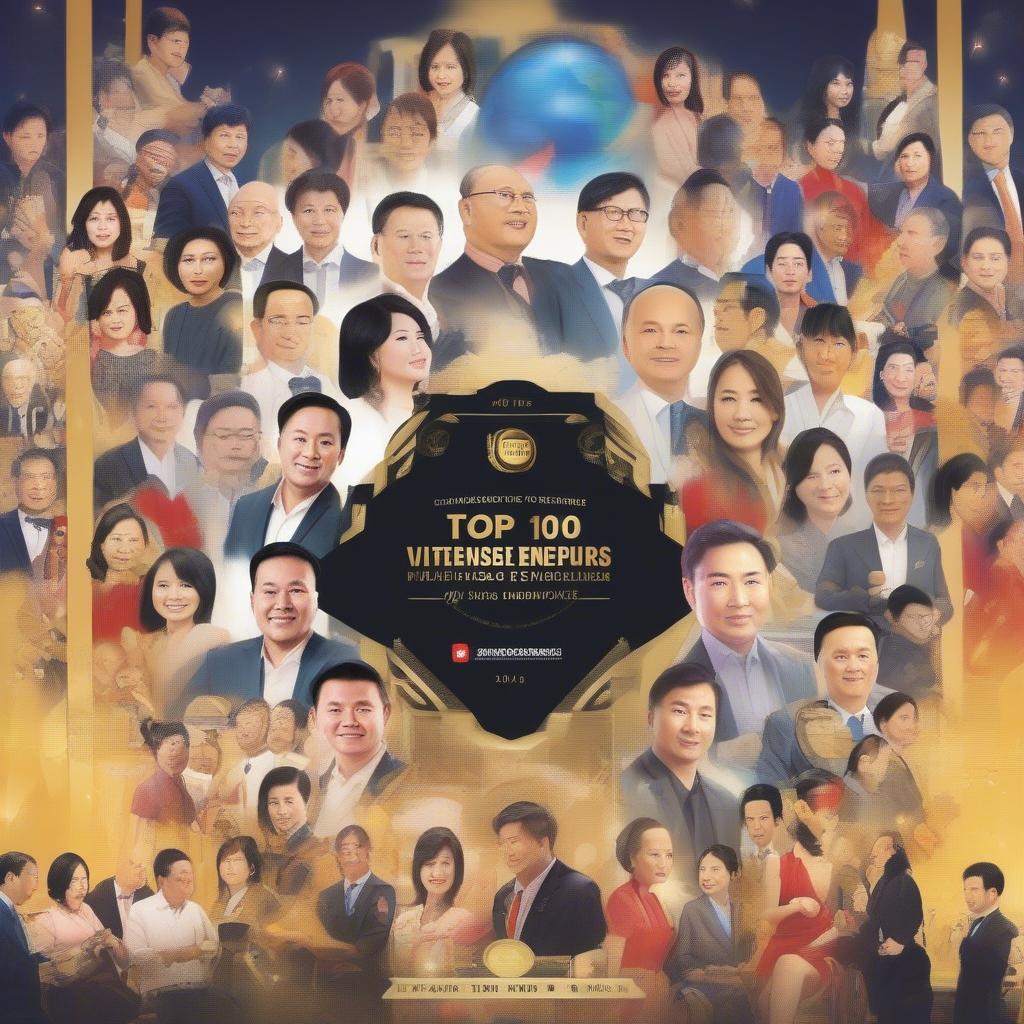 Danh sách 100 Doanh nhân Việt Nam Tiêu biểu 2019