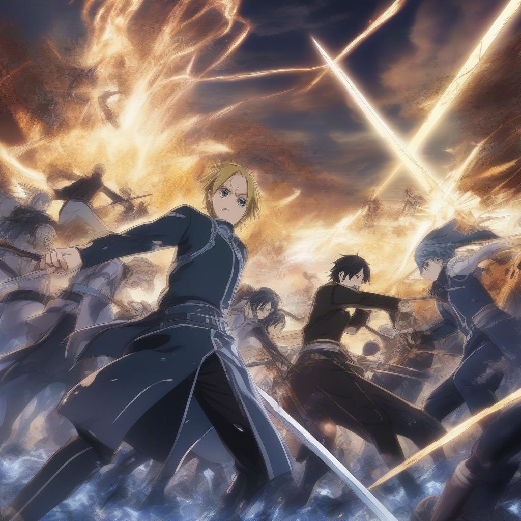 Danh sách anime mùa thu 2019 - Sword Art Online: Alicization - War of Underworld