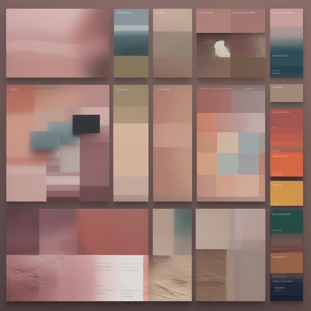 Advanced Color Palette List