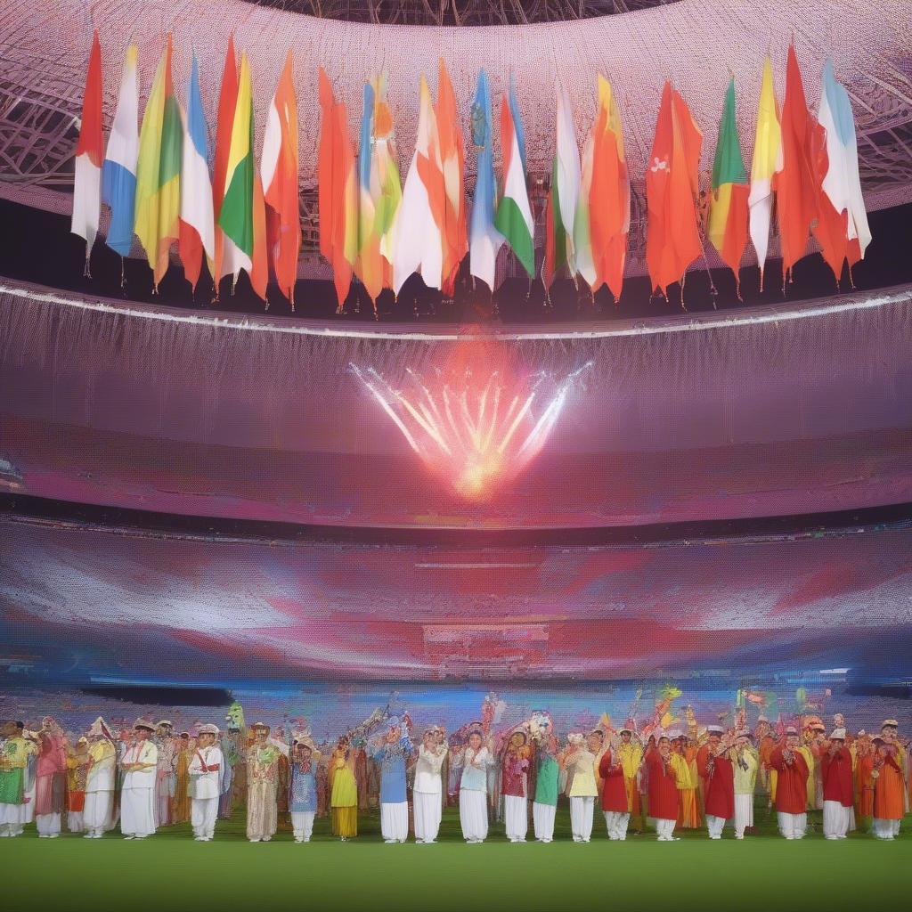 Lễ khai mạc Asiad 2018