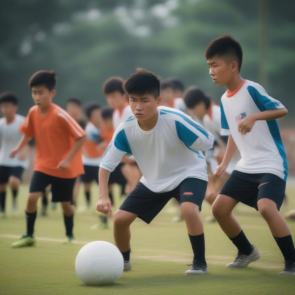 Danh sách cầu thủ U19 Việt Nam tập luyện