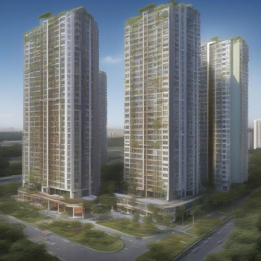 Danh sách chung cư giá dưới 20 triệu/m2 đáng chú ý