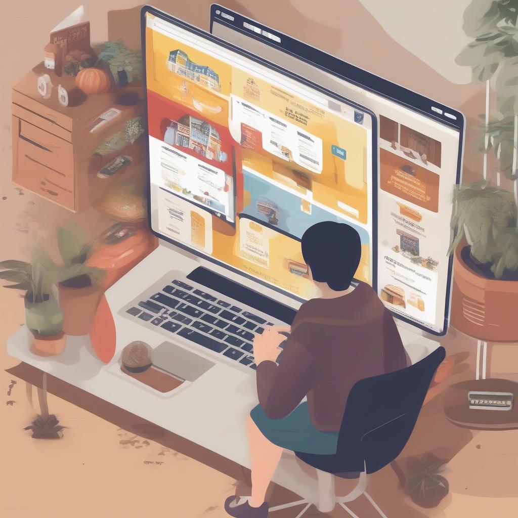 Danh sách các cửa hàng mua sắm online