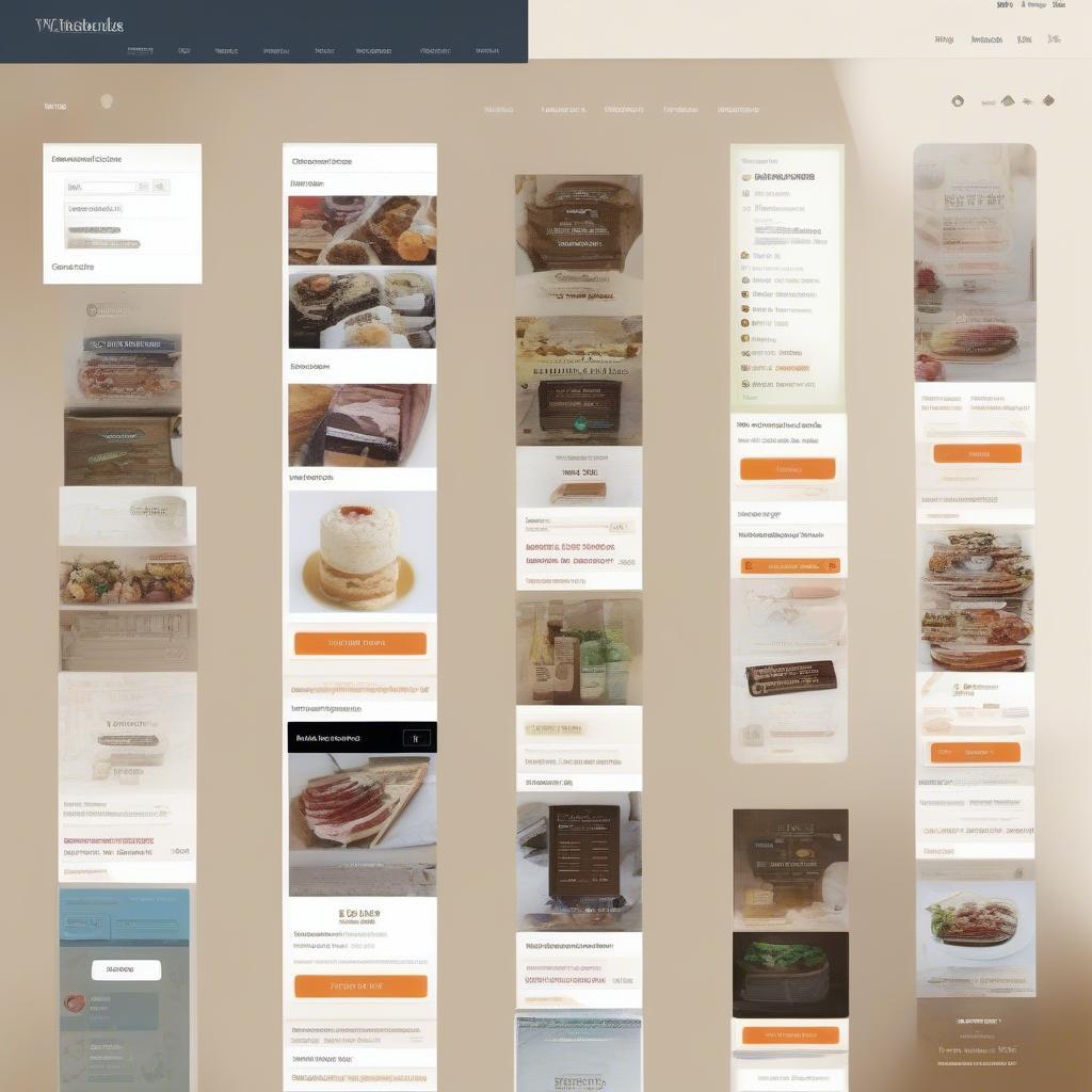 Danh sách các cửa hàng trên website