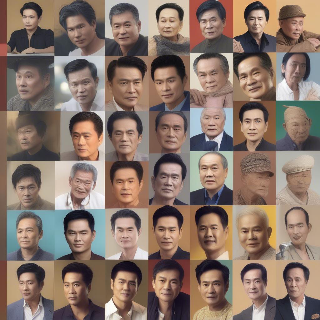 Danh sách các nam diễn viên Việt Nam tài năng