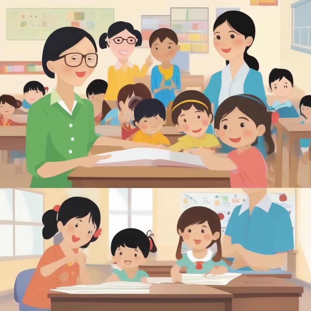 Danh sách giáo viên mầm non Bình Đại