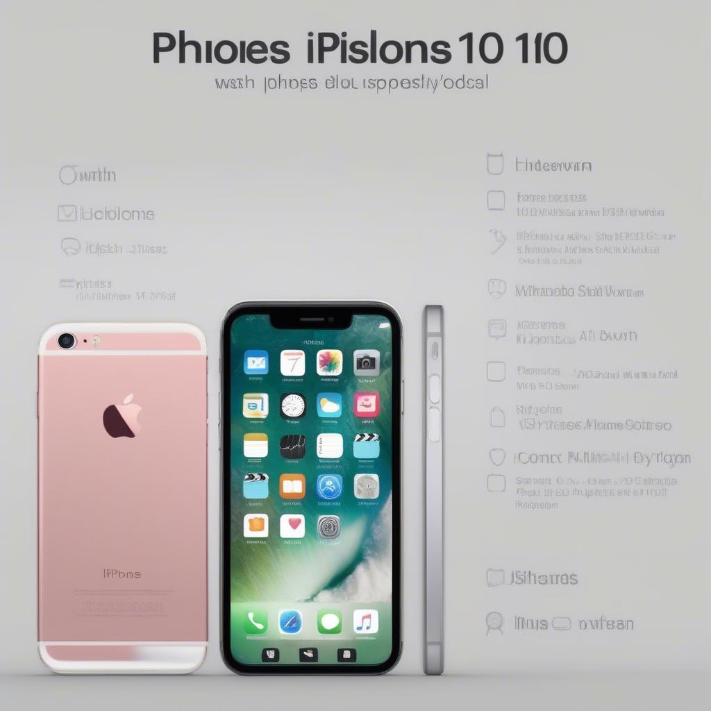 Danh sách iPhone hỗ trợ iOS 10