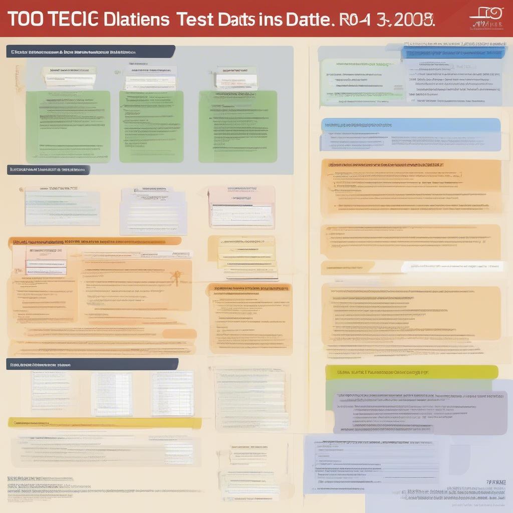 Danh Sách Kỳ Thi TOEIC