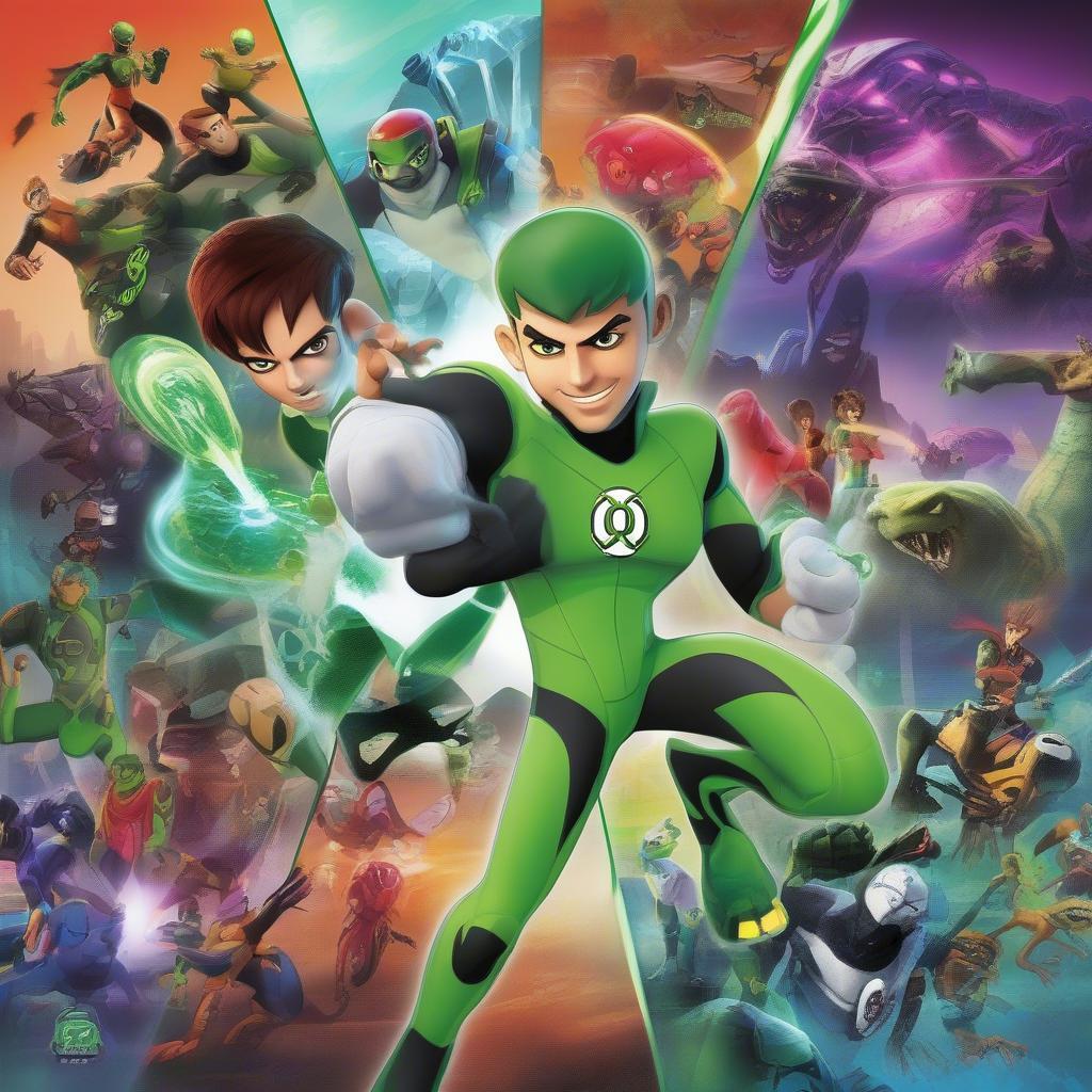 Danh sách trò chơi Ben 10 phiêu lưu cùng các anh hùng ngoài hành tinh