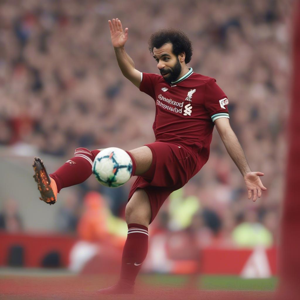 Mohamed Salah ghi bàn