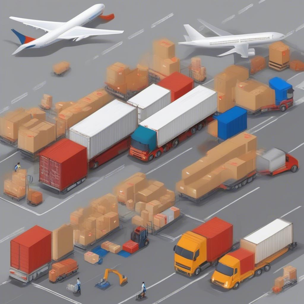 Các dịch vụ logistics tại Bình Dương