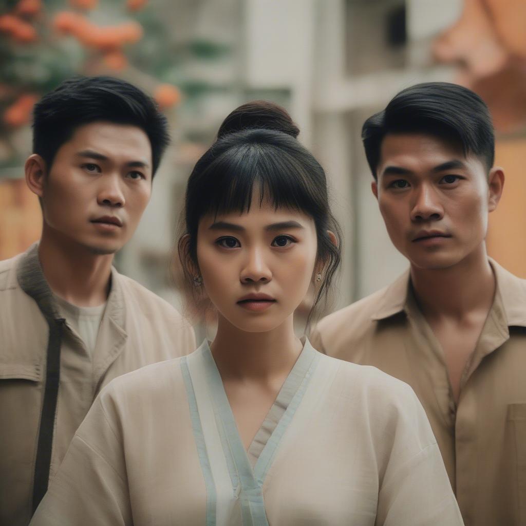 Diễn viên chính trong phim Ngậm Ngùi