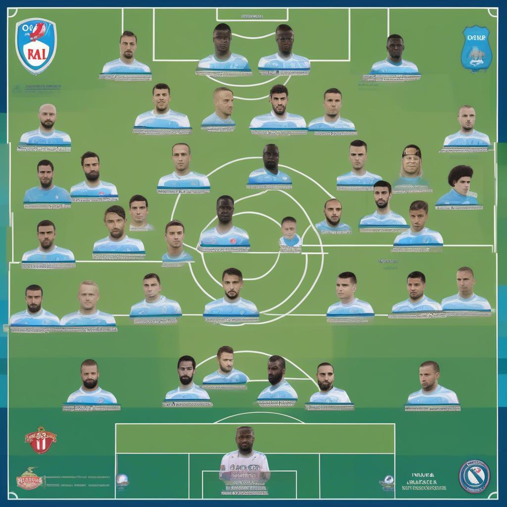 Đội hình chính thức Napoli mùa giải mới nhất