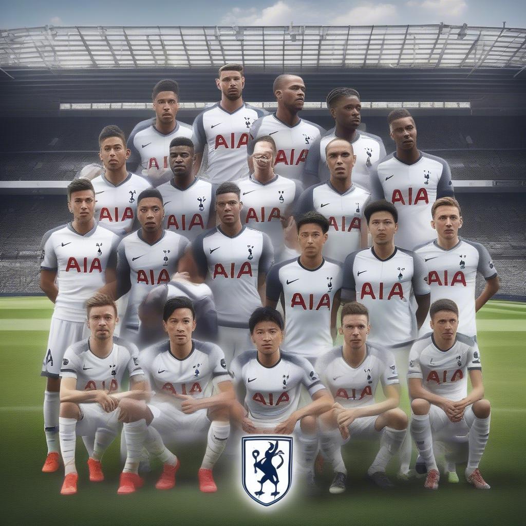 Đội hình chính Tottenham 2017