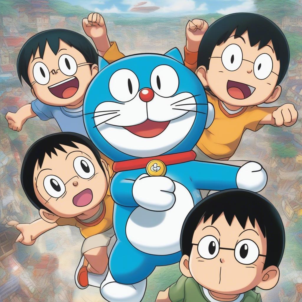 Doraemon và nhóm bạn trên hành trình phiêu lưu