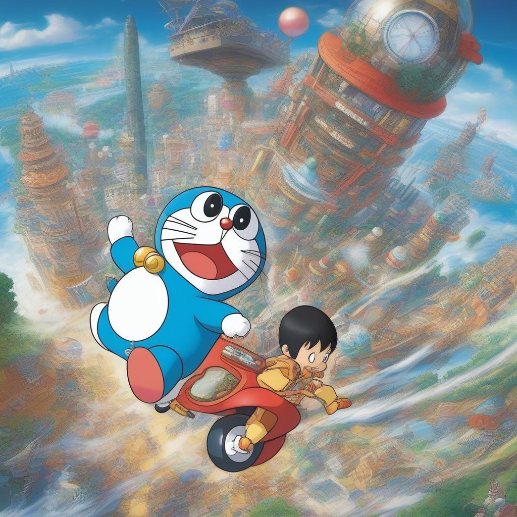 Doraemon và Nobita trên chuyến phiêu lưu năm 2010