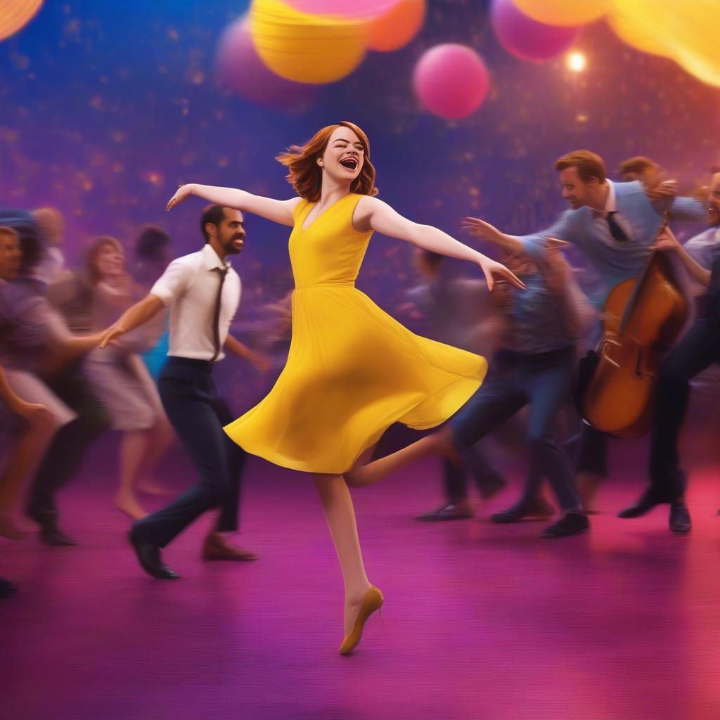 Emma Stone trong La La Land