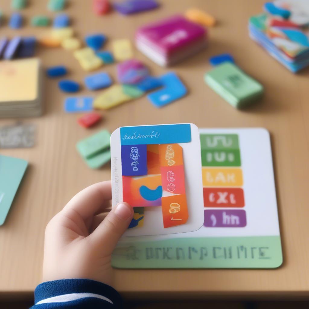 Flashcard chữ viết cho bé học nhanh