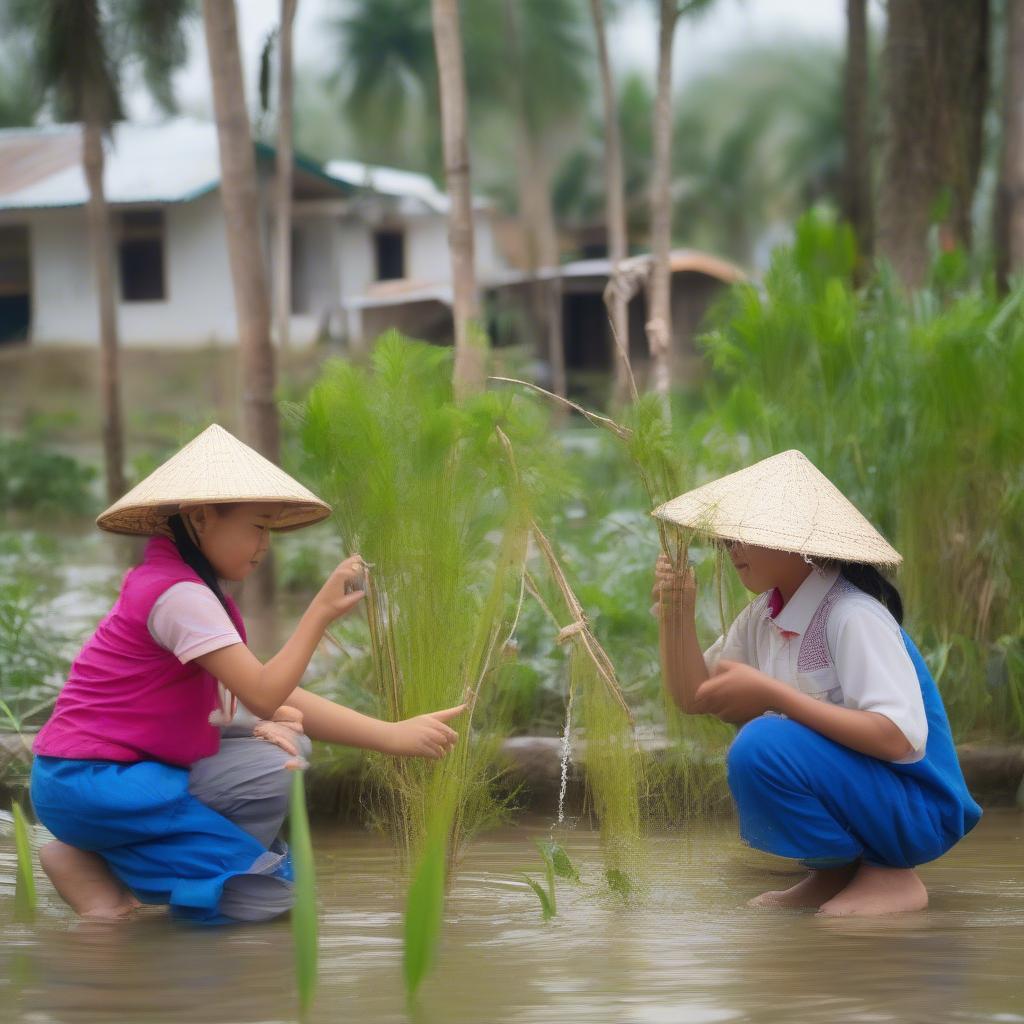Giáo dục mầm non Bình Đại