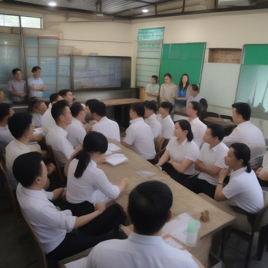 Hội Doanh Nhân Trẻ Hải Dương Tham Quan Doanh Nghiệp