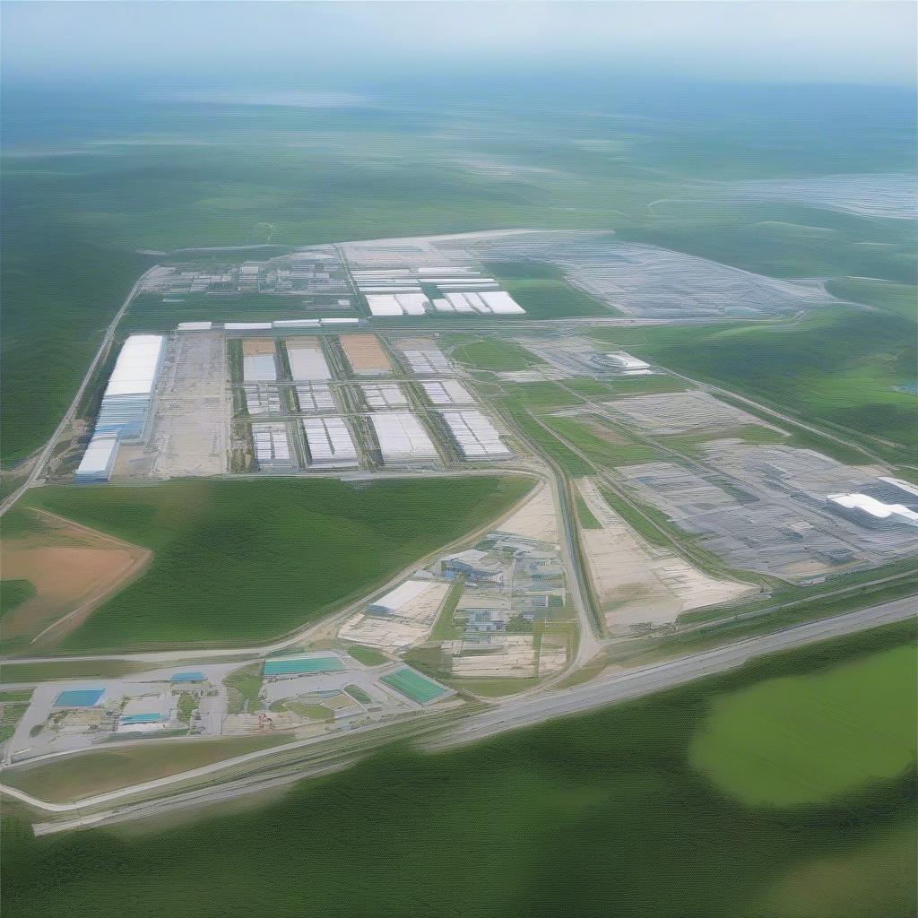 Overview of Go Dau Industrial Park