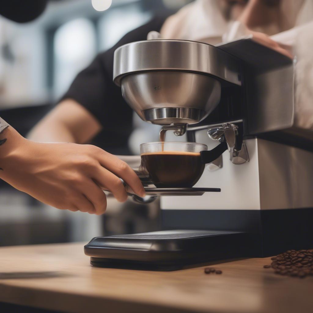 Kiểm tra chất lượng đồ uống tại Cafe F