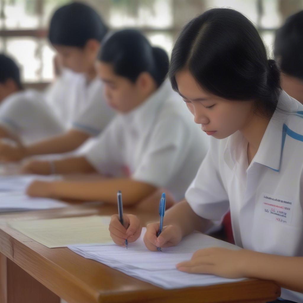 Kiểm tra danh sách thí sinh THPT chuyên Hà Nam