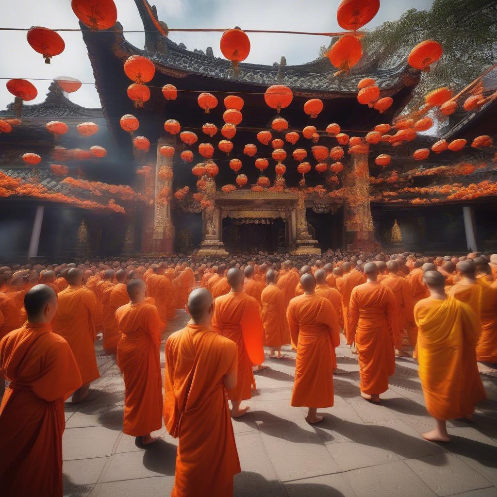 Lễ Vu Lan tại chùa