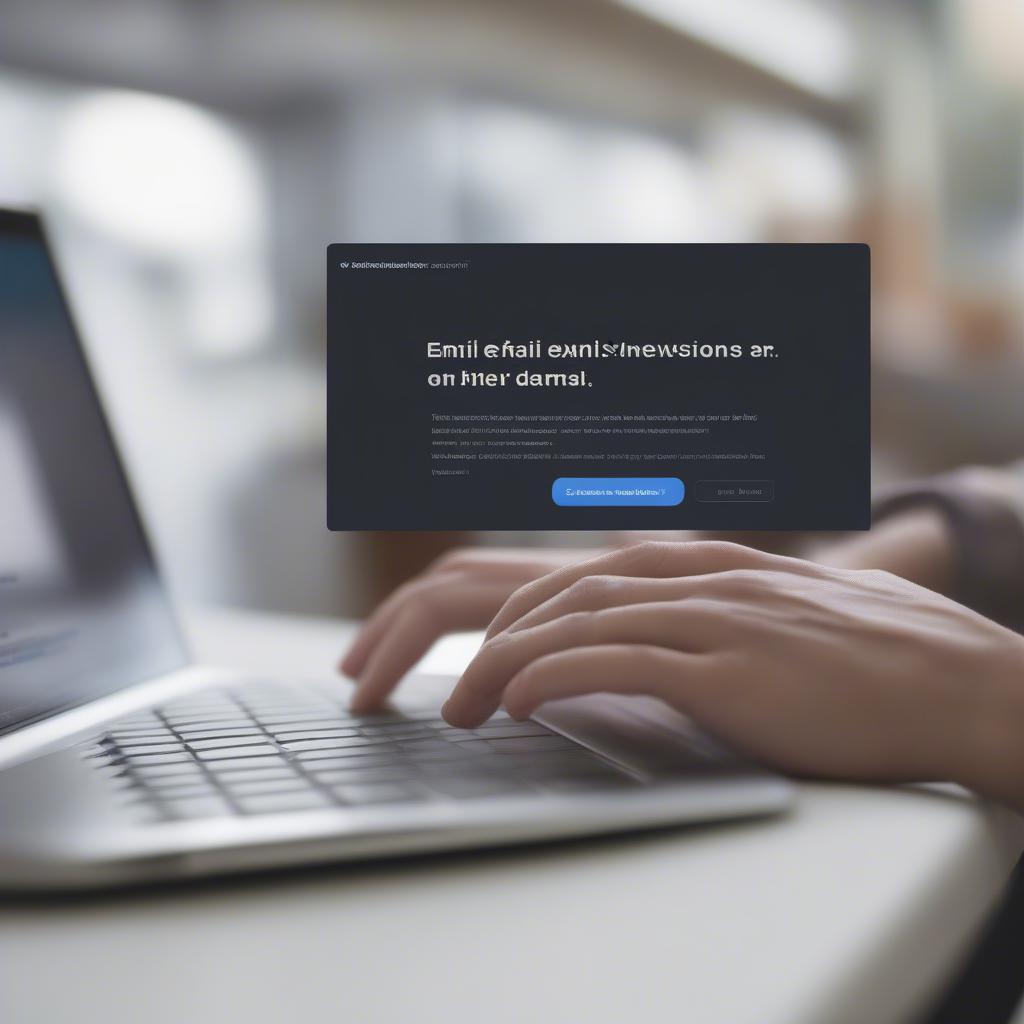 Liên hệ ngân hàng qua email
