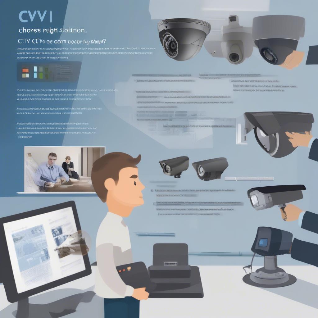 Lựa chọn giải pháp CCTV phù hợp