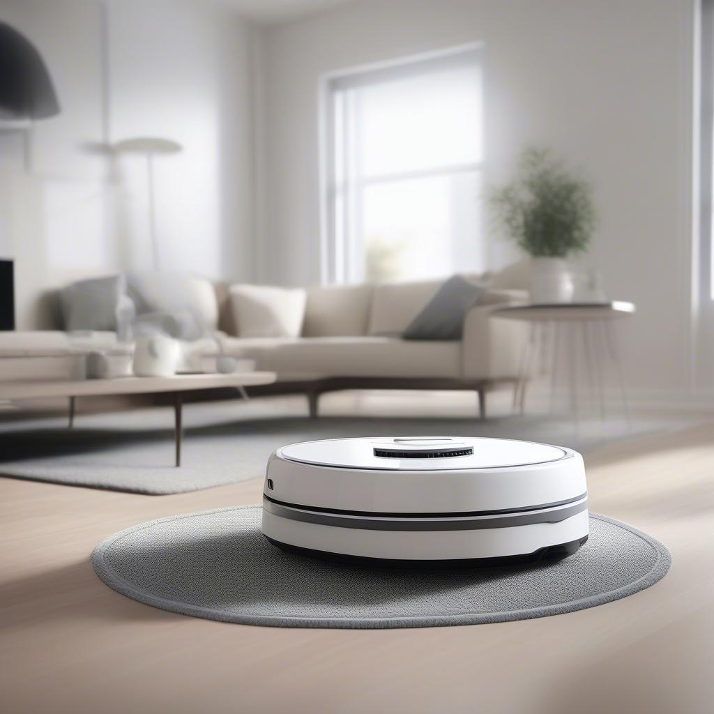 Máy lọc không khí và robot hút bụi thông minh