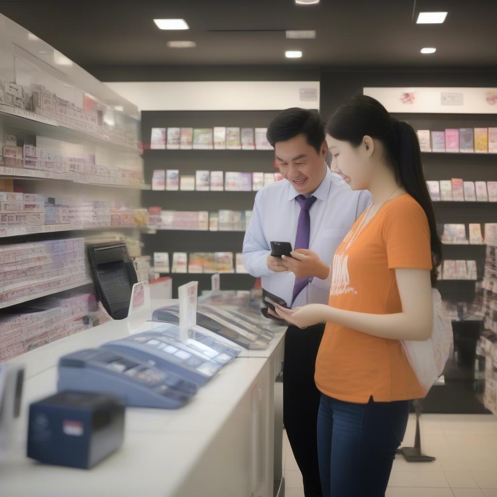 Mua sim Mobifone mới