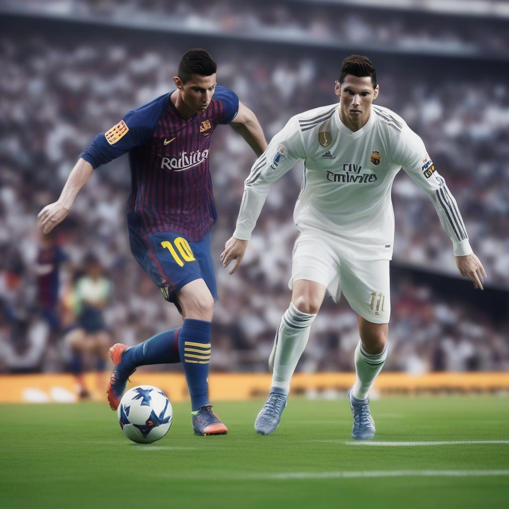 Ronaldo và Messi cạnh tranh danh hiệu vua phá lưới