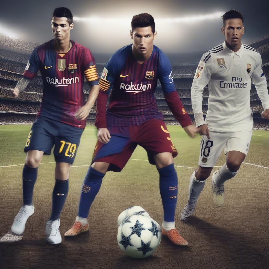 Ronaldo, Messi và Neymar - Ba cầu thủ xuất sắc nhất thế giới