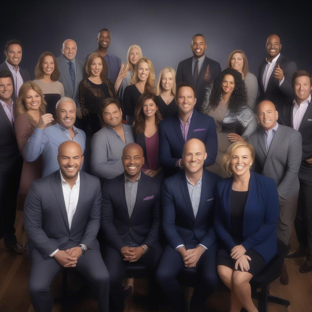 Hình ảnh các nhà đầu tư Shark Tank Mỹ