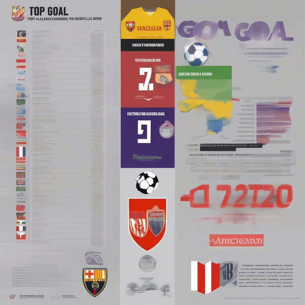 Comparison of Top Scorer Lists Across Different Leagues